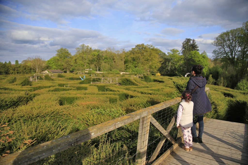 labyrinthe passerelle