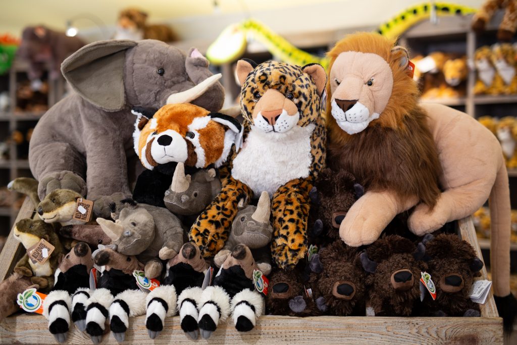 Peluches du ZooSafari de Thoiry