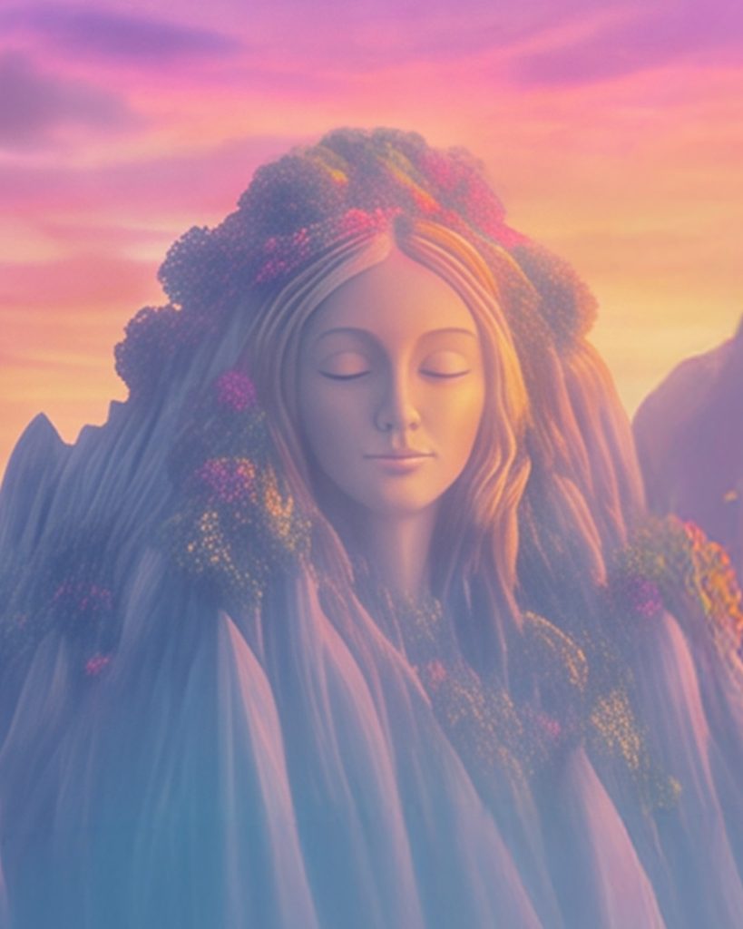 Pachamama dans l’univers de Thoiry Lumières Sauvages
